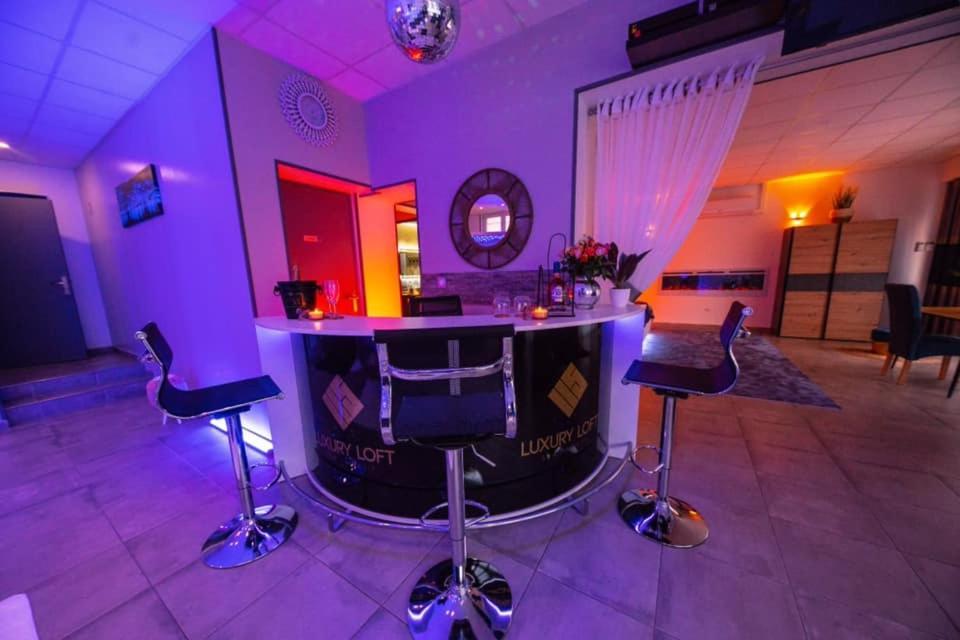 Loft Privatif Avec Jacuzzi Et Sauna Saint-Dizier Exterior photo